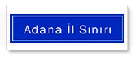 Adana İl Sınırı logosu